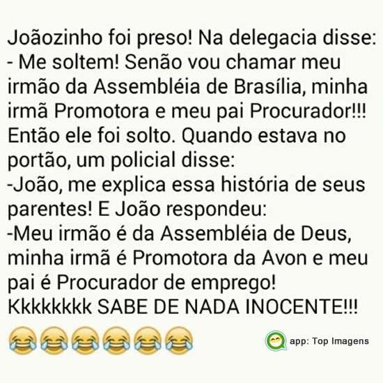 Joãozinho esperto