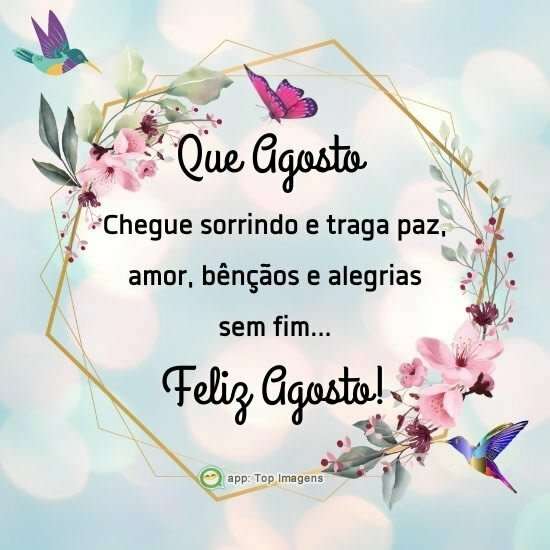 Feliz Agosto