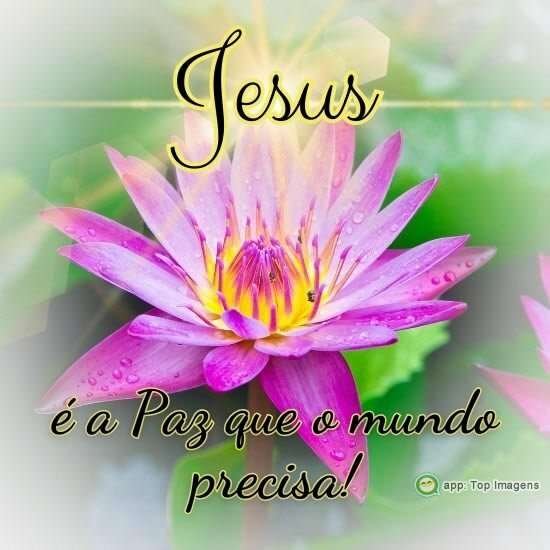 Jesus é a paz