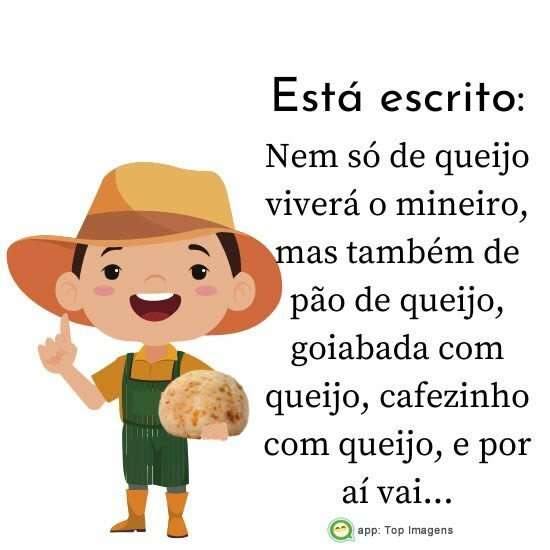 Nem só de queijo