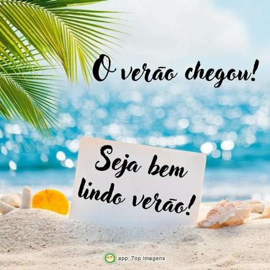 Bem-vindo verão