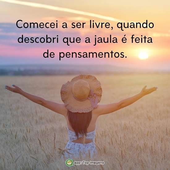 Comecei a ser livre