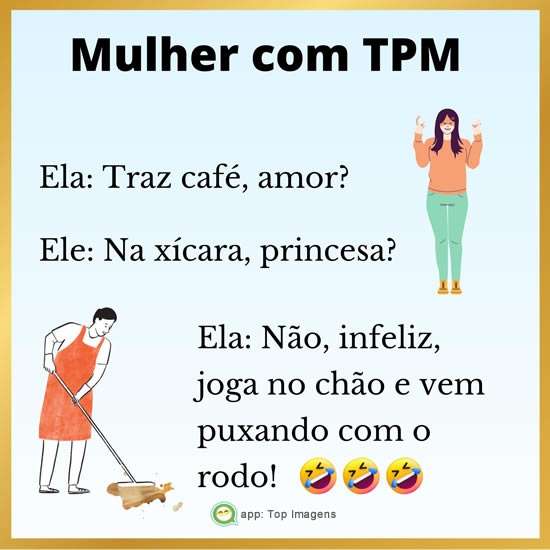 Mulher com TPM