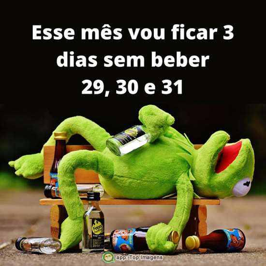 Três dias sem beber