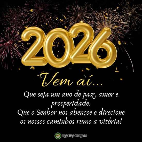 Ano novo vem aí