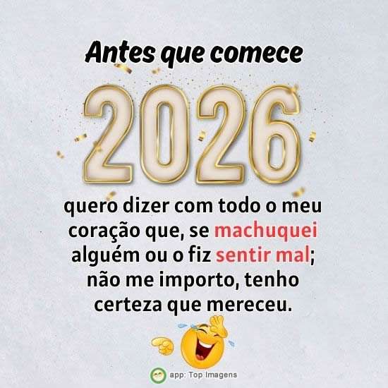 Antes do ano novo