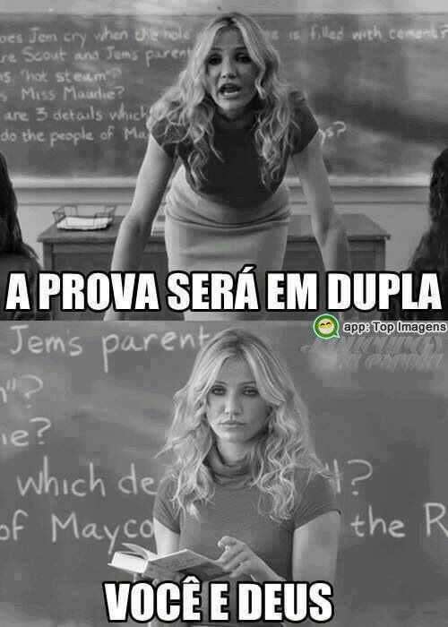 Prova em dupla