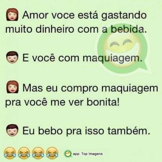 Piada - Gastando dinheiro