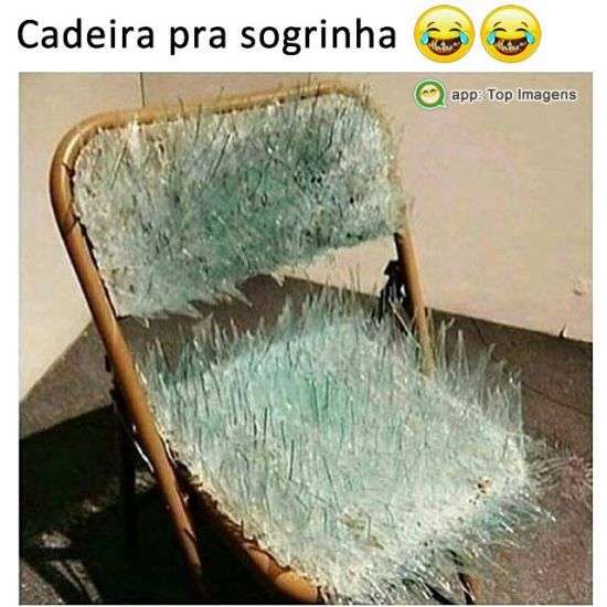 Cadeira pra sogrinha