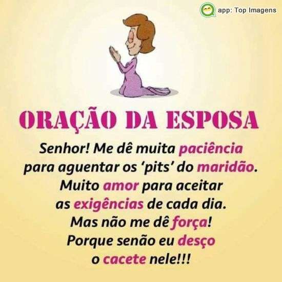 Oração da esposa