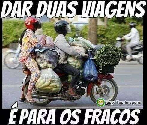 Duas viagens é para os fracos