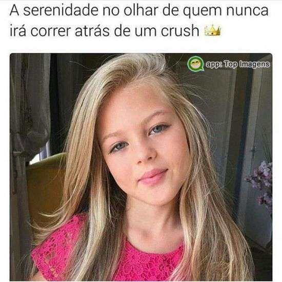 Serenidade no olhar