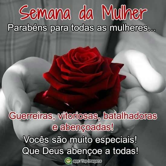 Feliz dia da mulher