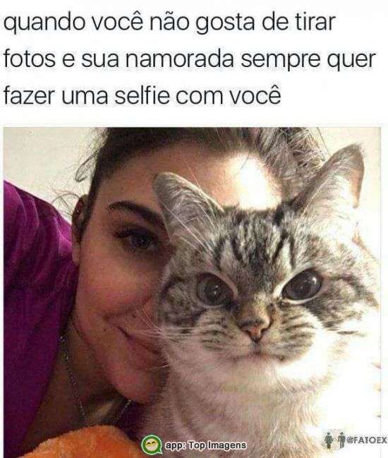 Fazendo selfie