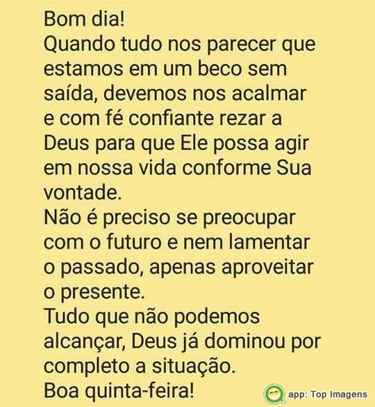Bom dia