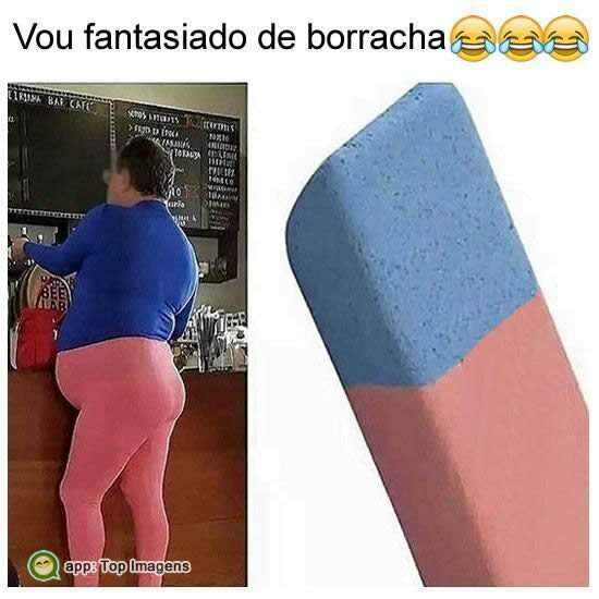 Fantasiado de borracha