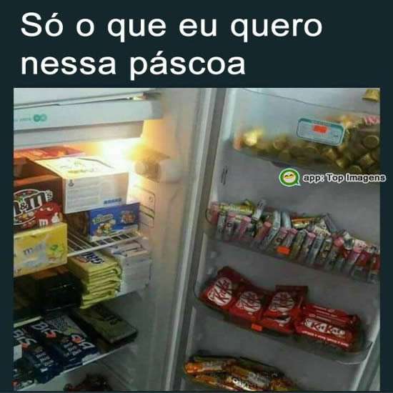 O que eu quero nessa páscoa