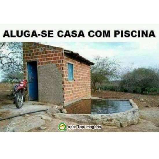 Aluga-se casa com piscina