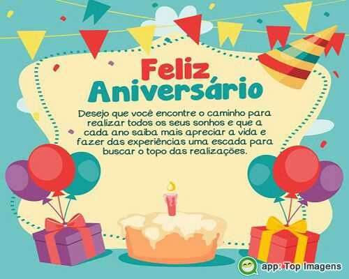 Feliz aniversário