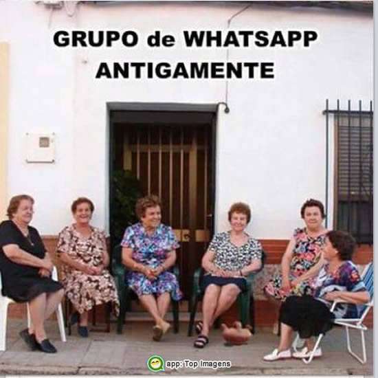 Grupo de whatsapp de antigamente