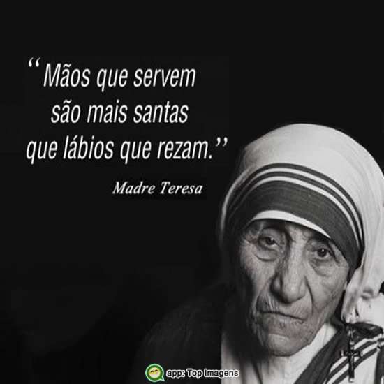 Mãos que servem