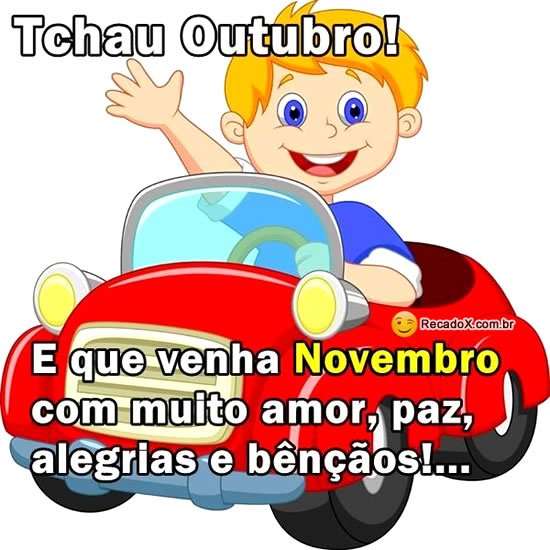 Tchau outubro