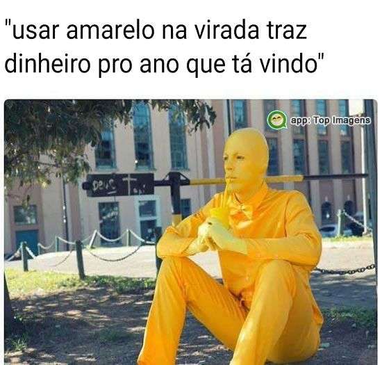 Amarelo traz dinheiro