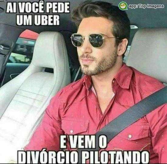 Divórcio pilotando