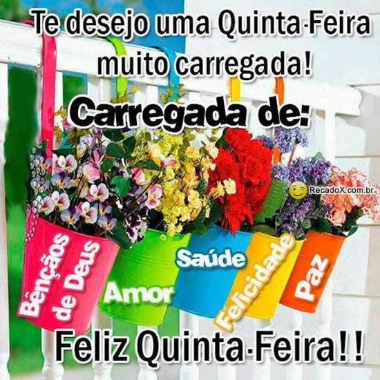 Feliz quinta-feira