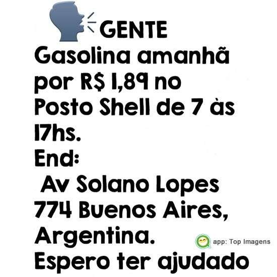 Gasolina barata
