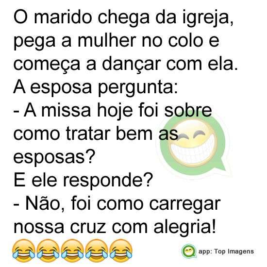 Marido na igreja