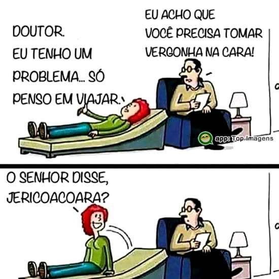 Só penso em viajar