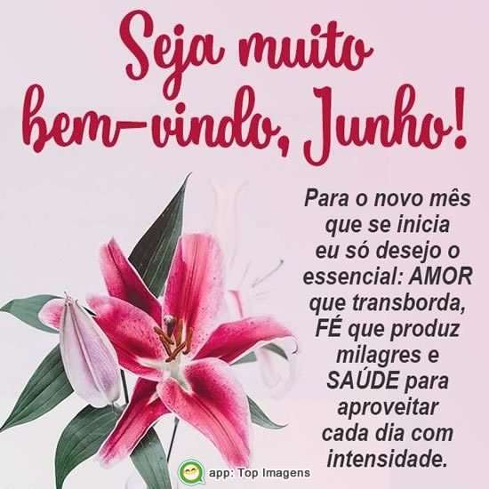 Bem-vindo junho