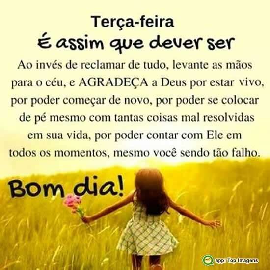 Bom dia terça-feira - Top Imagem - 13483 Bom dia terça-feira - Top Imagem - 13483