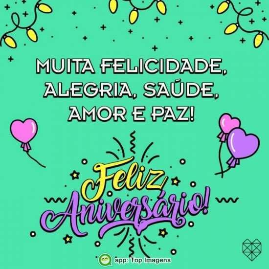 Feliz aniversário