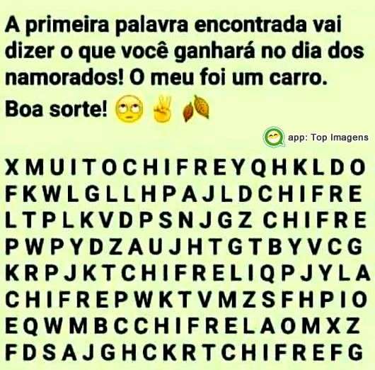 Presente dia dos namorados