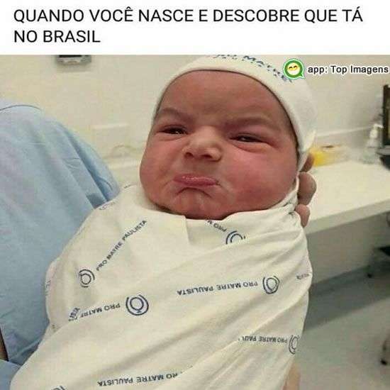 Quando nasce no Brasil