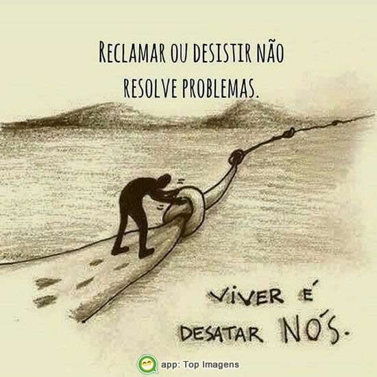 Viver é desatar nós