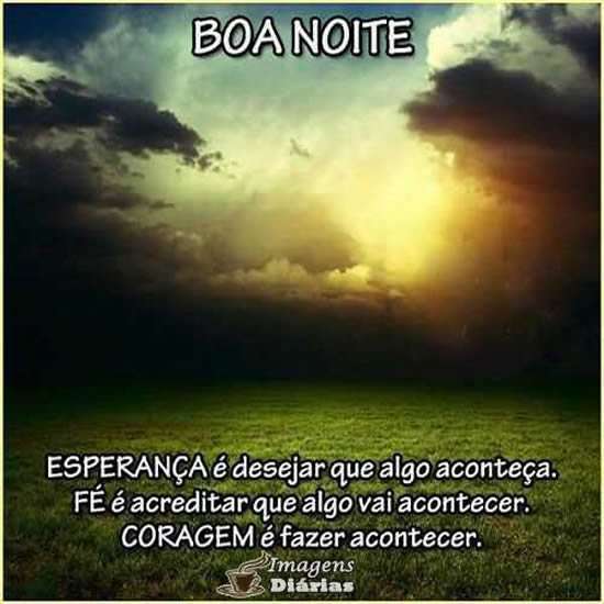 Boa noite