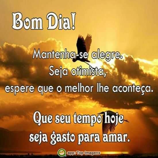 Bom dia