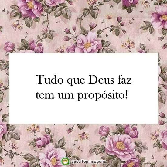Tudo que Deus faz