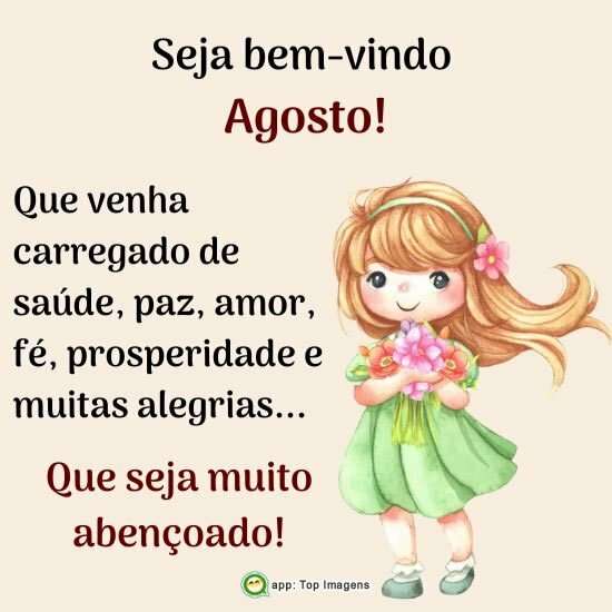 Bem-vindo Agosto