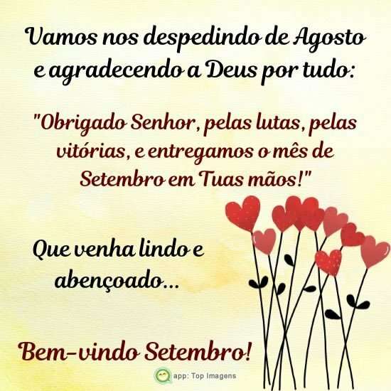 Bem-vindo Setembro