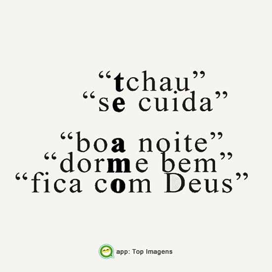 Fica com Deus