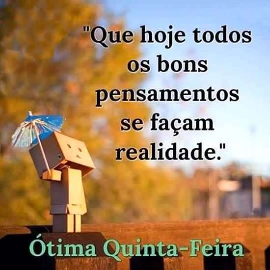 Ótima quinta-feira