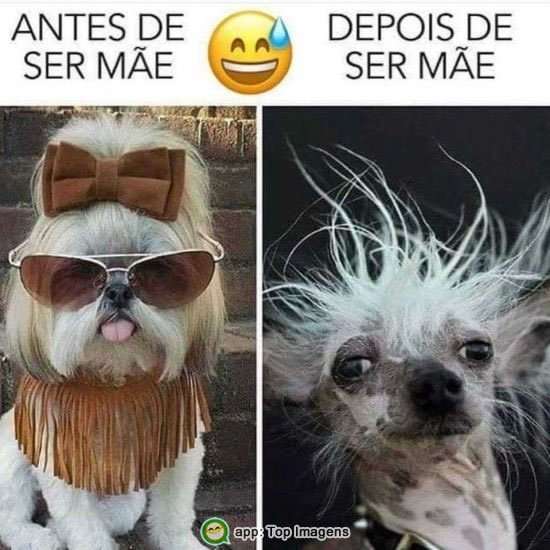 Antes e depois de ser mãe