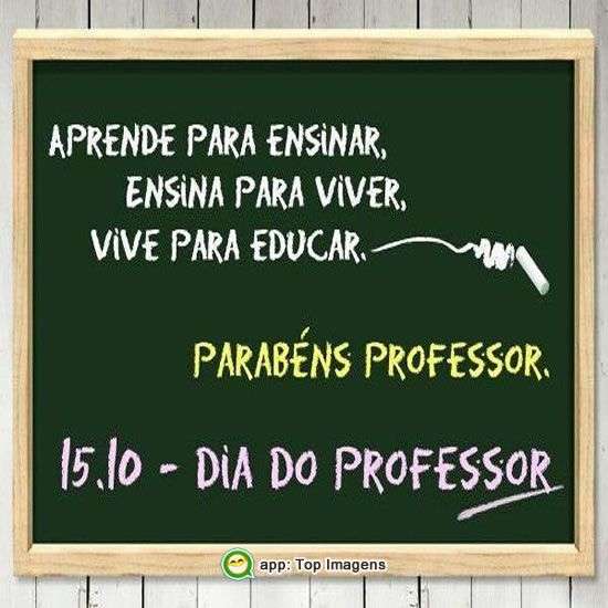 Dia do professor