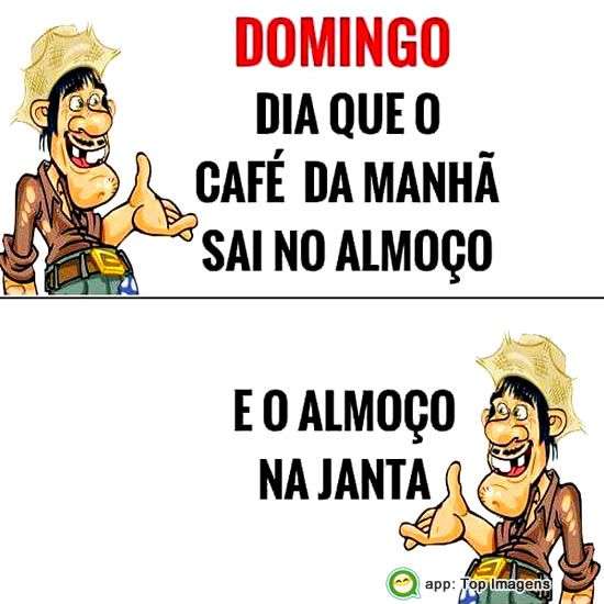 Dia de domingo