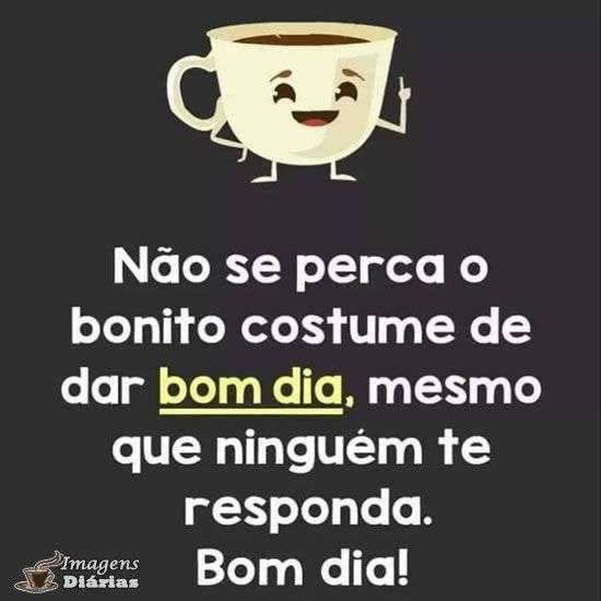 Bom dia