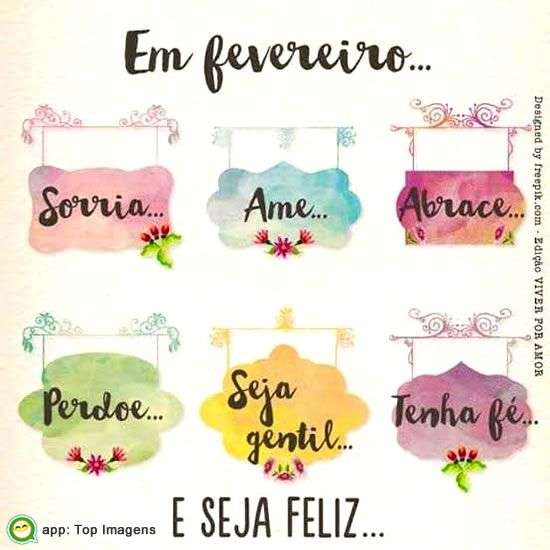 Em fevereiro